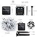 ECOWHO Solar String Lights, 23ft 50 LED Waterproof Fairy Lights Outdoor Starry Lights for Patio, Garden, Party, Yard, Gate, Christmas (Warm White)