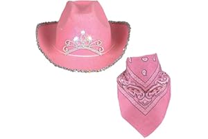 Funny Party Hats Cowboy Hat for Kids- Western Hat - Kids Cowboy Hat -Sheriff Hat - Children's Cowboy Costume Dress Up