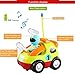 DeXop-Babrit Toy Remote Control RC Vehicles Cartoon Car RC Race Car with Music and Lights