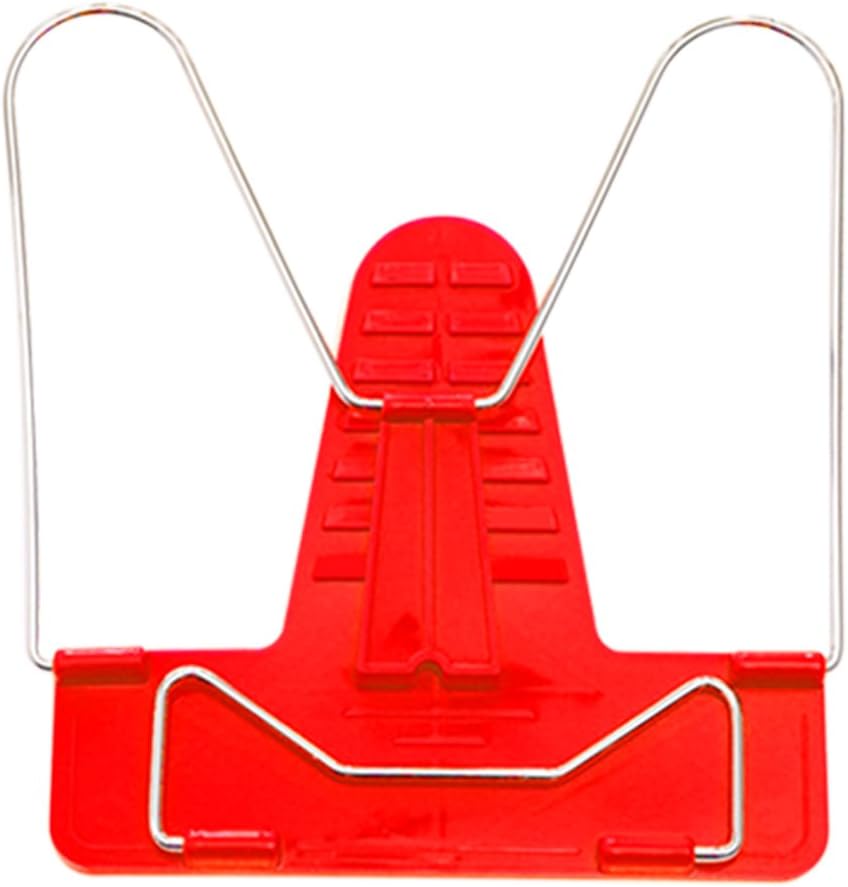 Leggio Metallico Pieghevole Per Libri - Supporto Da Lettura Regolabile | Per Studio, Ufficio O Cucina | Design Ergonomico - Foto 9