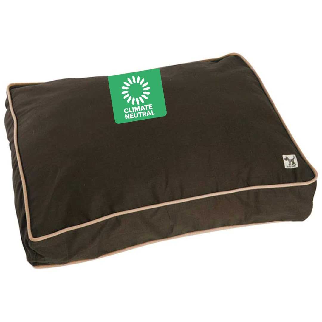 Molly Mutt Small Dog Bed Cover - Landslide Print - Measures 22"X27"X5"- 100% Cotton - Durable - Breathable - Sustainable - Machine Washable Dog Bed Cover