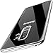 TOZO for Samsung Galaxy S9 Plus Case Clear Soft TPU Gel Skin 1.0mm Soft Protective Cover Silver Plating Edge