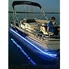 PONTOON-lighting-kit-UNIVERSAL-will-fit-any-pontoon-or-boat-Remote-Control-Color-Selectable-Under-Deck-or-Around-the-hull-LIFETIME-WARRANTY-Red-Green-Blue-White-Orange-Purple-more