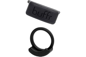 BUFFR Smart Ring Protector – Silicone Ring Guards Compatible with Oura, Ultrahuman, RingConn & More Bands – Slim Fit, Sensor-Friendly Smart Ring Cover for Workout, Work & Daily Wear (Sizes 4 to 14)