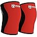 Iron Bull Strength Knee Sleeves 7mm (1 Pair) - High Performance Knee Sleeve Support for Weight Lifting, Cross Training & Powerlifting - Best Knee Wraps & Straps Compression - for Men and Women