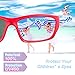 RIVBOS Rubber Kids Polarized Sunglasses With Strap Glasses Shades for Boys Girls Baby and Children Age 3-10 RBK025 （Red）