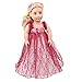 Wensltd Clearance! Doll Clothes for 18 inch Dolls Pretty Lace Dress Fits American Girl Dolls (Red)