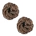 MORICA Messy Bun Hair Scrunchies 2PCS Messy Bun Hair Piece for Women Curly Wavy Scrunchy Updo Bun Extensions(Color:12#)thumb 4