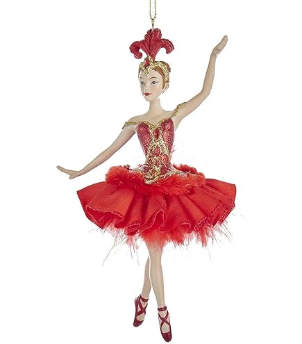 Amazon.com: The Bridge Collection Regal Red Ballerina