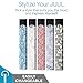 JUUL Skin | JUUL Decal | JUUL Sticker | JUUL Wrap (White Marble) Free Juul Skin for Charger Included