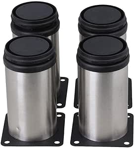 Euopat Pata para Muebles, Patas de Mesa de Metal Cocina Patas