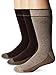 Columbia Men's Cotton Crew, Khaki/Brown, 10-13 Sock Size (Shoe Size 6-12) 3 pack