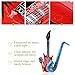 NUOLUX 12pccs Inflatable Toy Inflatable Guitar Saxophone Microphone for Party Bags (Random Color)