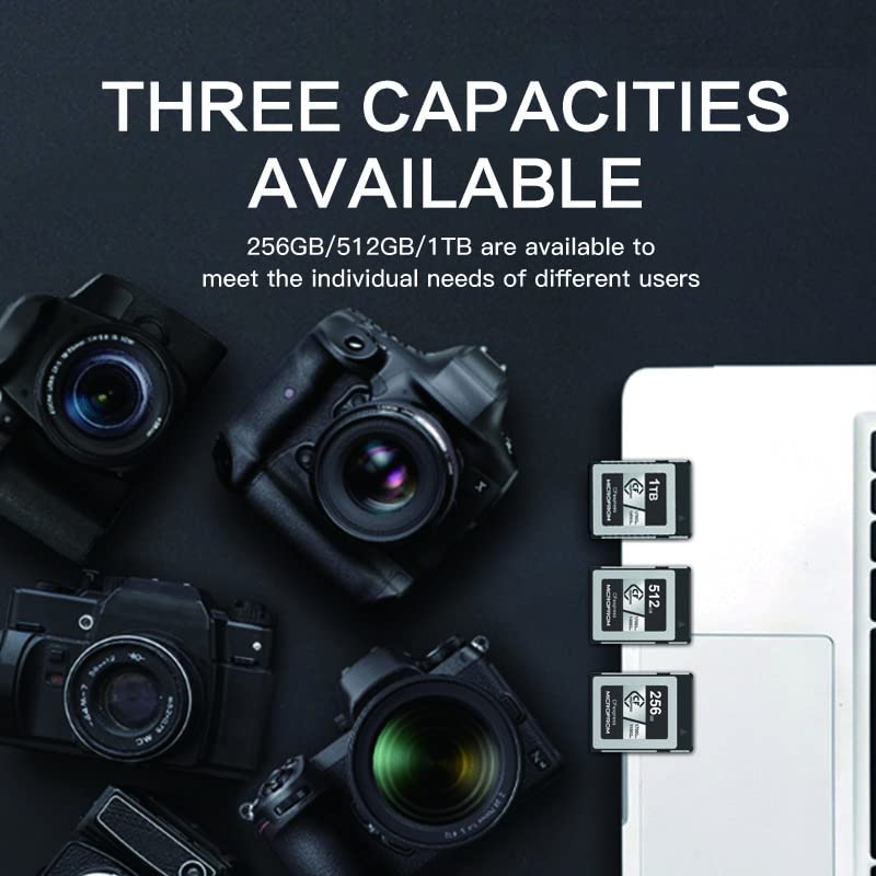 Cf Express Type B RITZ GEAR VideoPro CFExpress Type B 256GB Card (1700/ ...