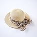 Connectyle Kids Classic Lovely Summer Straw Hat Cap Bowknot Beach Sun Protection Hats for Girls,  52  20.5