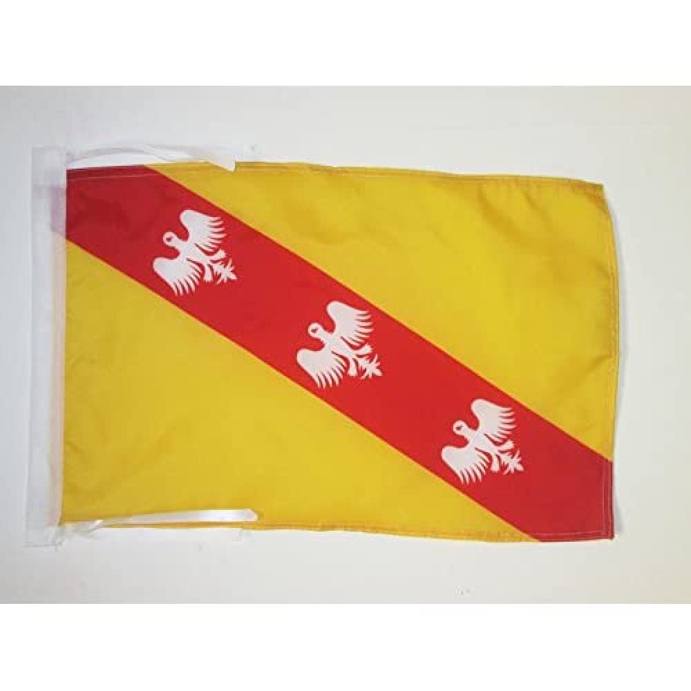 AZ FLAG - Lorraine-and-Barrois Flag - 18'' x 12'' - 100% Polyester Lorraine-et-Barrois Small Banner with Two Cords - Fade Resistant - Vivid Colors - 18x12 in - 45x30 Cm — image 1