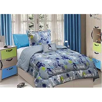 Best Nfl Chicago Bears 7pc Full Size Comforter Pillow Shams And
