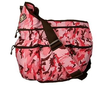pink camo diaper bag