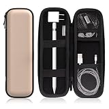 MoKo Holder Case for Apple Pencil/Apple Pencil 2, PU Leather Case for Samsung Stylus Pen Surface Pen, Fit New iPad 10.2 2019/iPad Air (3rd Gen) 10.5"/iPad Mini(5th Gen) 7.9" 2019 Pencil, Rose Gold