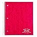 Natonal Brand Pressboard Cover Stuffer Notebook, College Ruled, Assorted Colors, Color May Vary, 1-Subject, 11 x 8.875 Inches, 100 Sheets (31098)