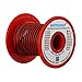BNTECHGO 22 Gauge Silicone Wire Spool Red and Black Each 25ft 2 Separate Wires Flexible 22 AWG Stranded Tinned Copper Wire