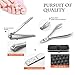 Manicure Pedicure Set Nail Clippers,18 Piece Stainless Steel Manicure Kit, Professional Nail Tools- Perfect Gift For Women,Men .Grooming Kit Nail Scissors With Portable Travel Case