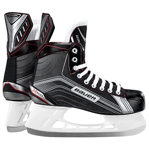 Bauer Senior Vapor X200 Skate, Black/Silver, R 07.0