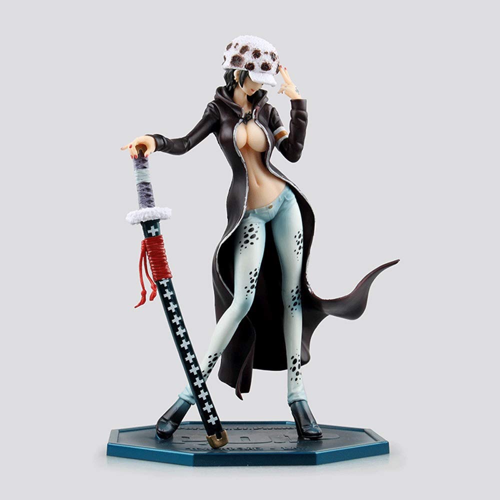 BUCULTD One Piece: Trafalgar Law Anime Character PVC Figures Toys Doll Statue Sculpture, Collection 