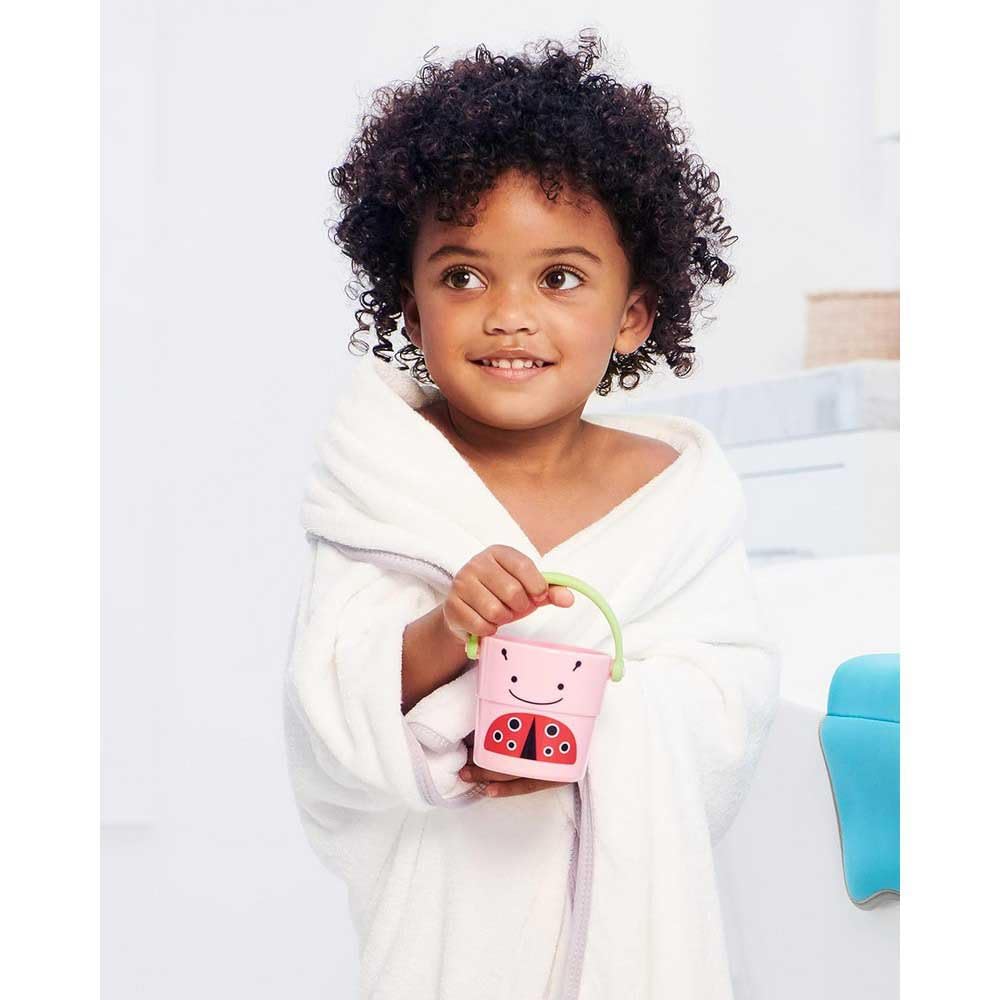 Skip Hop Zoo Stack and Pour Buckets, Rinse Cups, Multi