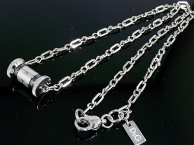 Amazon ドルチェ ガッバーナ Dolce Gabbana ネックレス D G ドルガバ ステンレス 人気 ブランド ドルガバネックレス おしゃれ プレゼント にもok 並行輸入品 ネックレス 通販