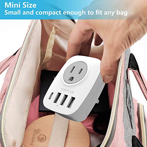 [2Pack] UK Ireland Travel Plug Adapter, VINTAR International Power