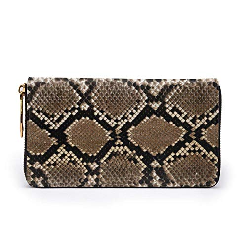 51XHGZ2FXiL Lsjuee Carteras de Piel de Serpiente marrón para Tarjetas de crédito para Mujer Estuche para Tarjetas con Cremallera de… Lsjuee Carteras de Piel de Serpiente marrón para Tarjetas de crédito para Mujer Estuche para Tarjetas con Cremallera de… - Imagen 3