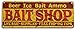 Tinworld Tin Sign: Bait Shack Rustic Fish Fishing Marina Shop Metal Decor Lake Beach House Cabin B423
