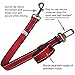 Dutchy Brand PetsLovers Durable Dog Seatbelt - Heavy Duty Strap, Reflective Lines, 2 Adjustable Sizes (15-25in or 22-37in)