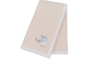Living Textiles Jersey Stroller Blanket - Ava Birds
