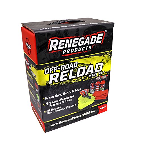Renegade Products Off Road Reload Mini Detailing & Cleaning Kit UTV, ATV, Motocross Dune Riding, Trail Riding Mudding