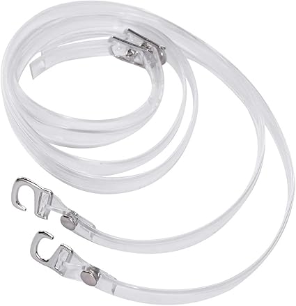 transparent shoe straps