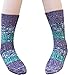 Bienvenu Women's Lady's 5 Pack Colorful Pattern Cotton Socks Multicolor 3 One Size