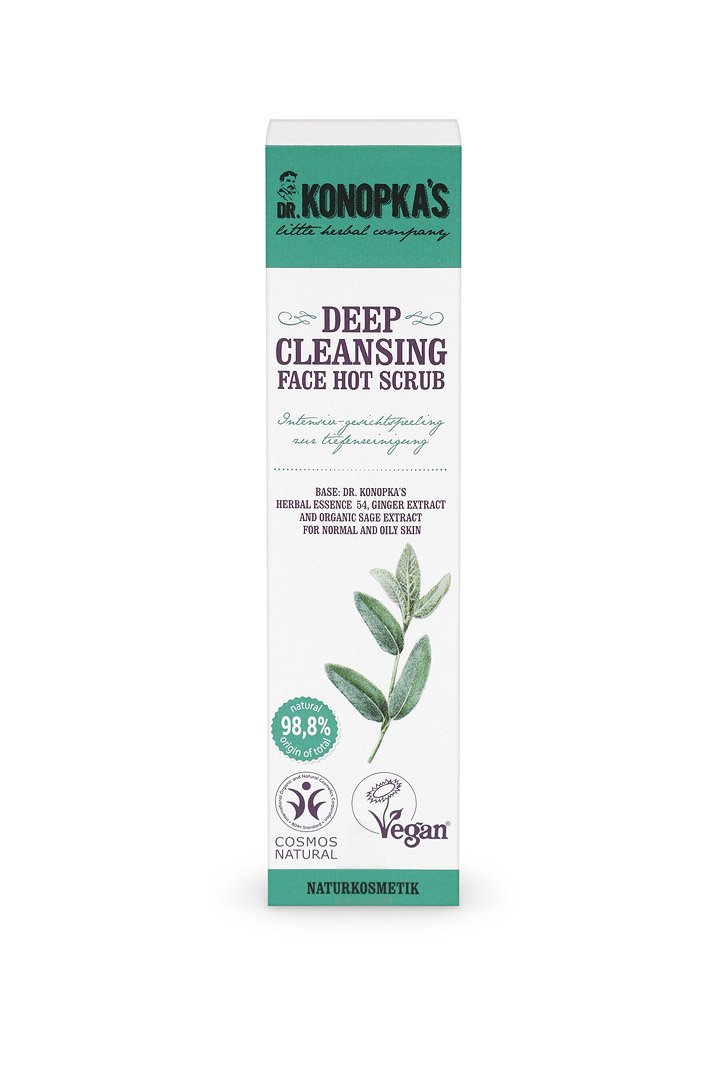 Dr.Konopka's Deep Cleansing Face Hot Scrub, 75 ml