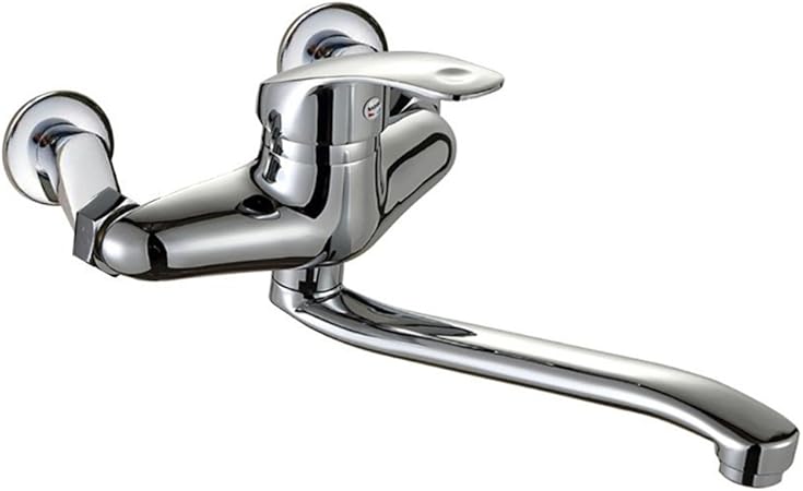 Wall Mount Kitchen Faucet Rotatable Single Handle Faucet With 8 7