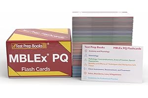 MBLEx Practice Question Flashcards: MBLEx Test Prep Flash Cards 2023-2024 for The FSMTB MBLEx Exam