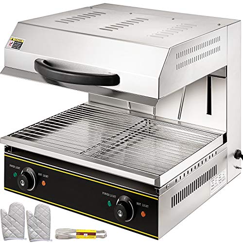 VBENLEM Salamander Broiler 4000W Liftable Burner Salamander Oven