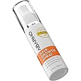 ABARNO Hair Growth Serum Spray, Daily Scalp Treatment for Thinning Hair, Fast-Acting Formula to Support Hair Thickness and Shine, 60ml Bottle