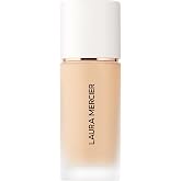 Laura Mercier Real Flawless Liquid Foundation, 1.01 oz | 12HR Waterproof Wear, Blurs Pores &amp; Improves Skin Tone, Weightless &amp; Hydrating Natural Finish, Medium Buildable Coverage