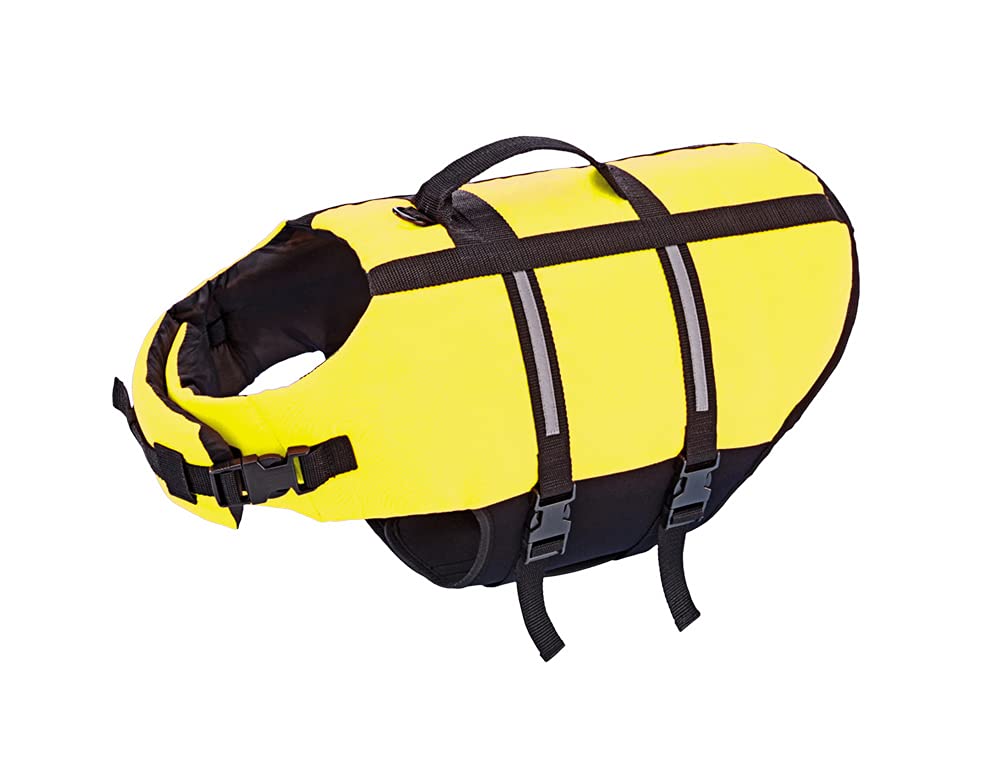 Nobbys Buoyancy Aid For Pets, Neon Yellow, X-Small/25 cm