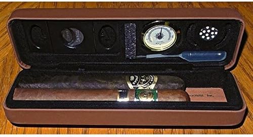 Csonka Accessorized Pocket Travel Cigar Humidor Case