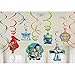 Amscan Toy Story Power Up Birthday Party Hanging Swirl Ceiling Decoration (12 Pack), 7