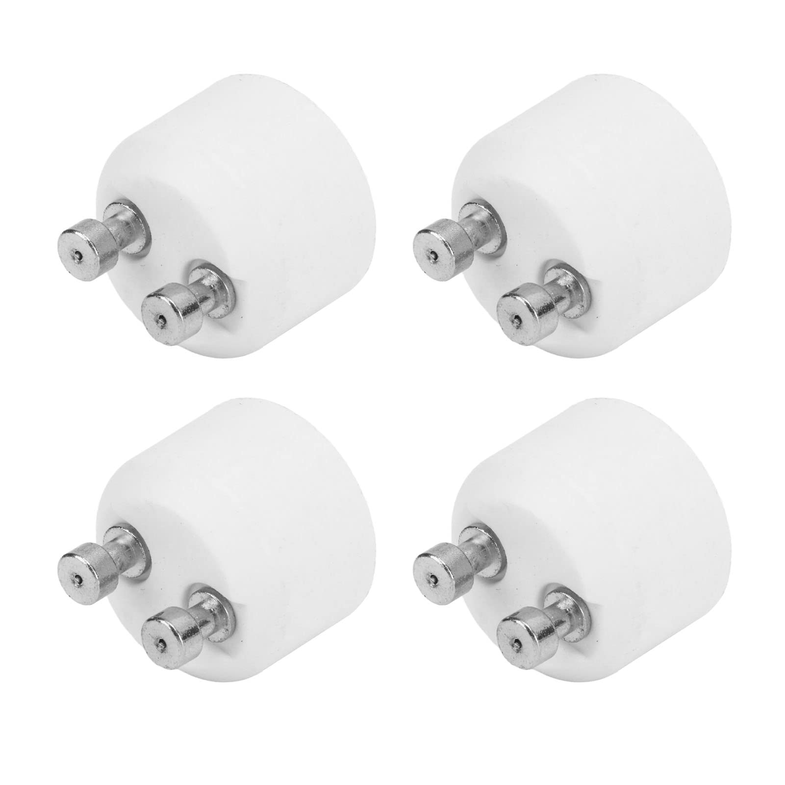 Tbest GU10 to MR16 Lamp Holder, 4PCS GU10 to MR16 Adapter Socket LED Light Converter Adapter Bulb Holder for LED Halogen Lamp