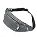SAVFY Fanny Pack for Men,Waterproof Waist Bag with Adjustable Large Size Belt for Workout Vacation Hiking, Casual Hands-Free Waist Pack Crossbody Phone Bag Carrying All Phones