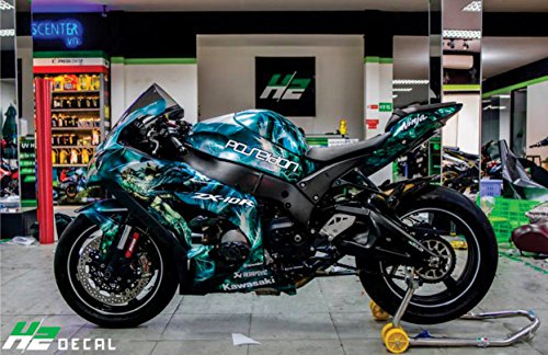 Full Graphics Decal Set for Kawasaki ZX-10R - The Nepal | Ubuy